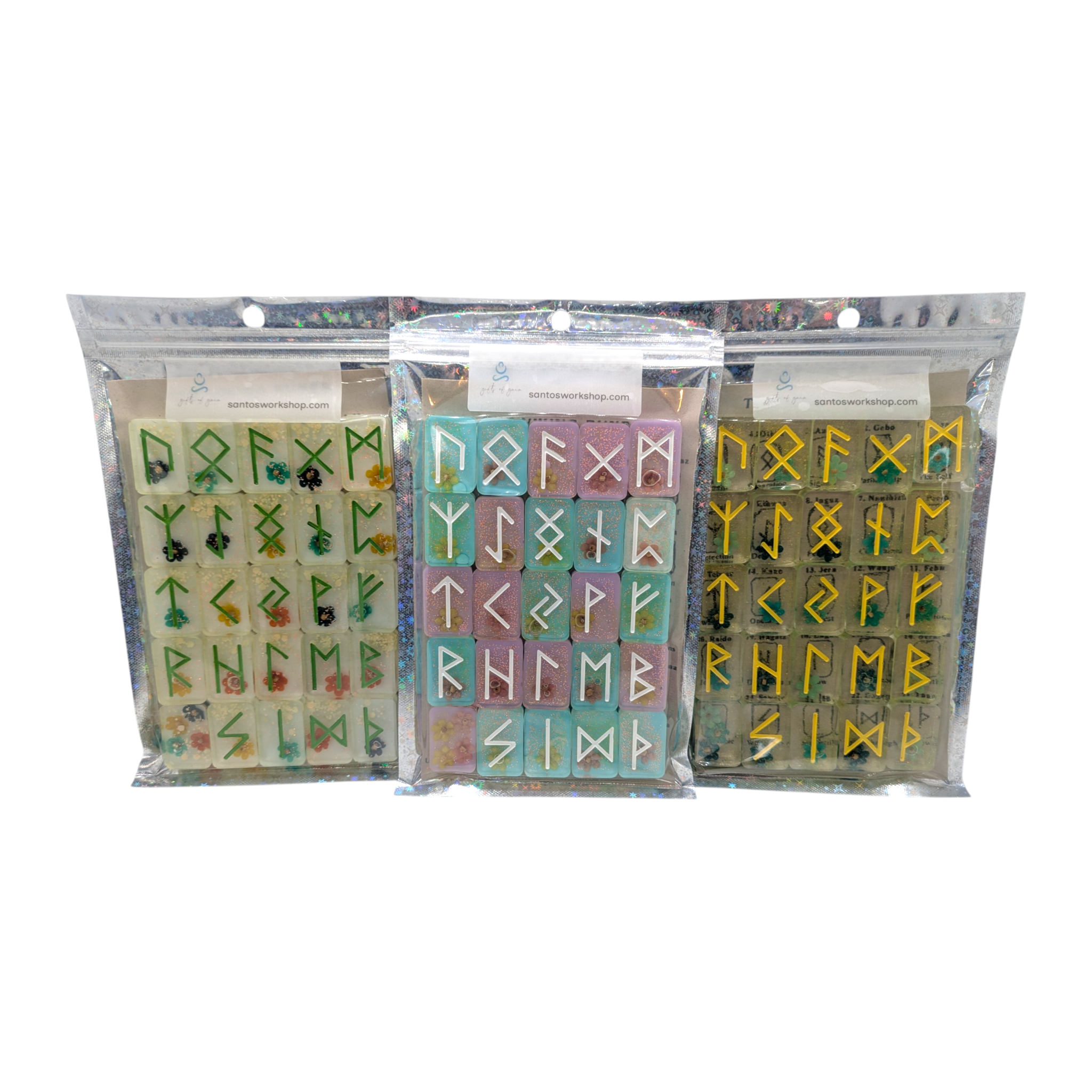 Resin Runes Set