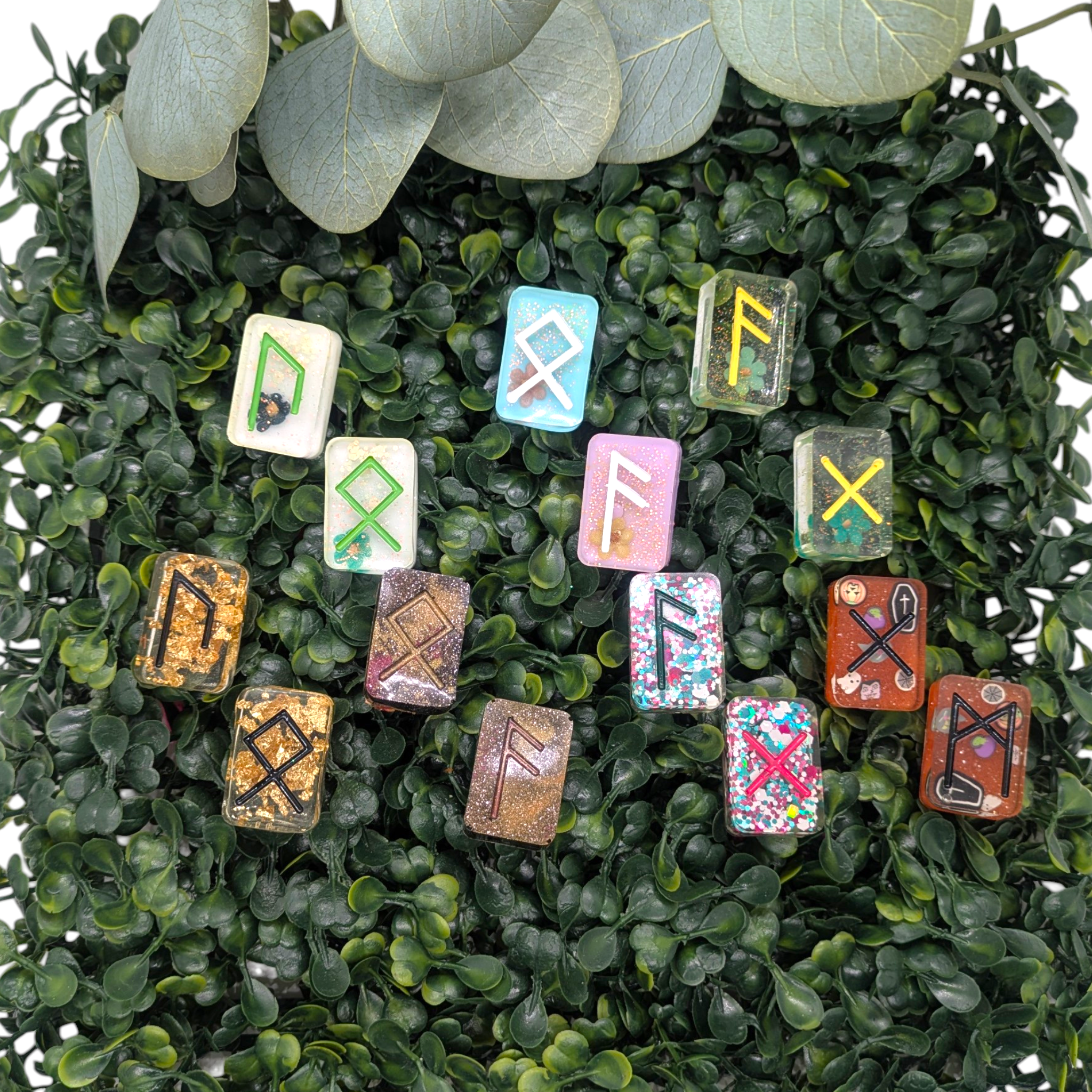 Resin Runes Set