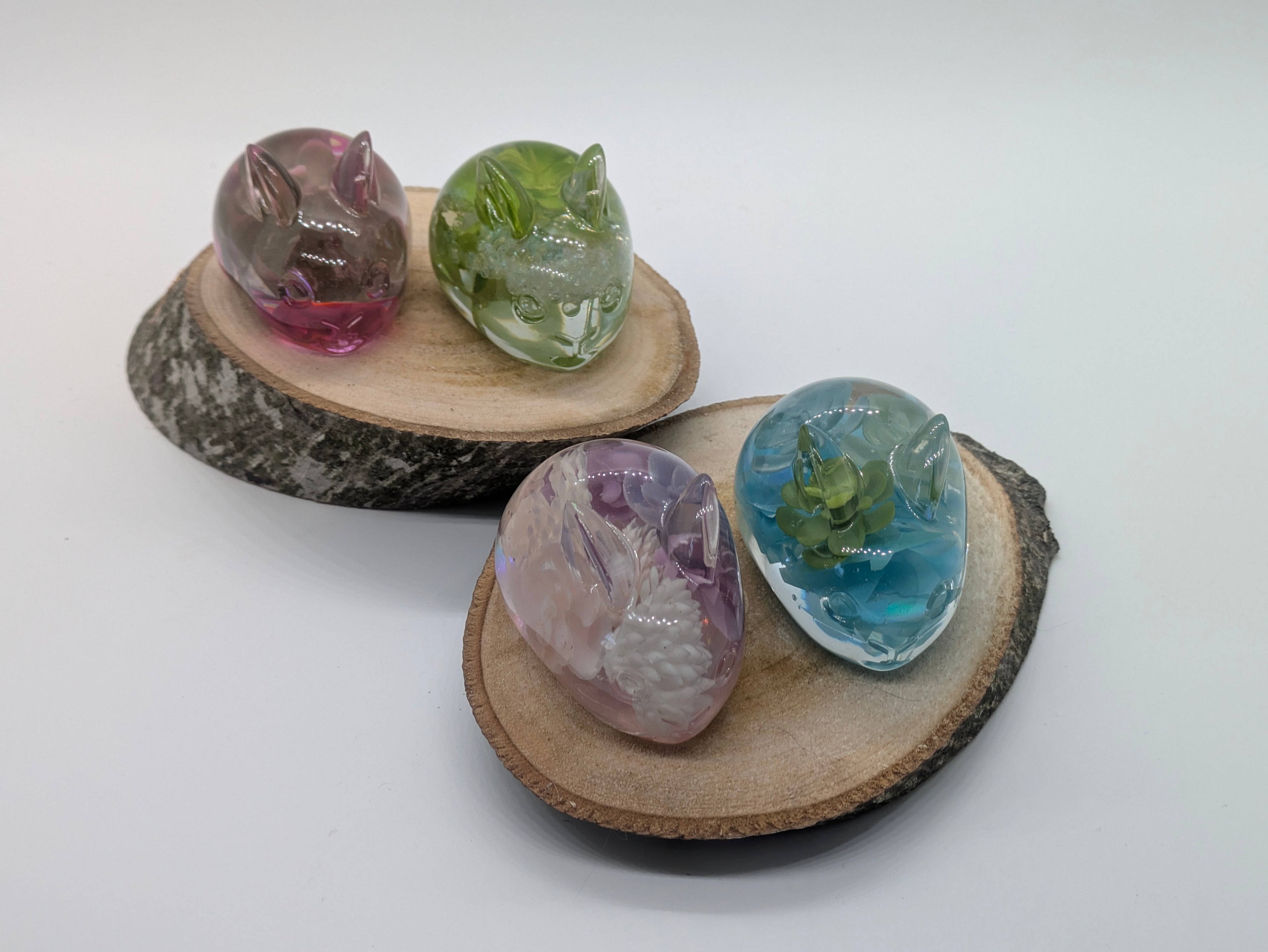 Nature-Inspired Floral Bunnies