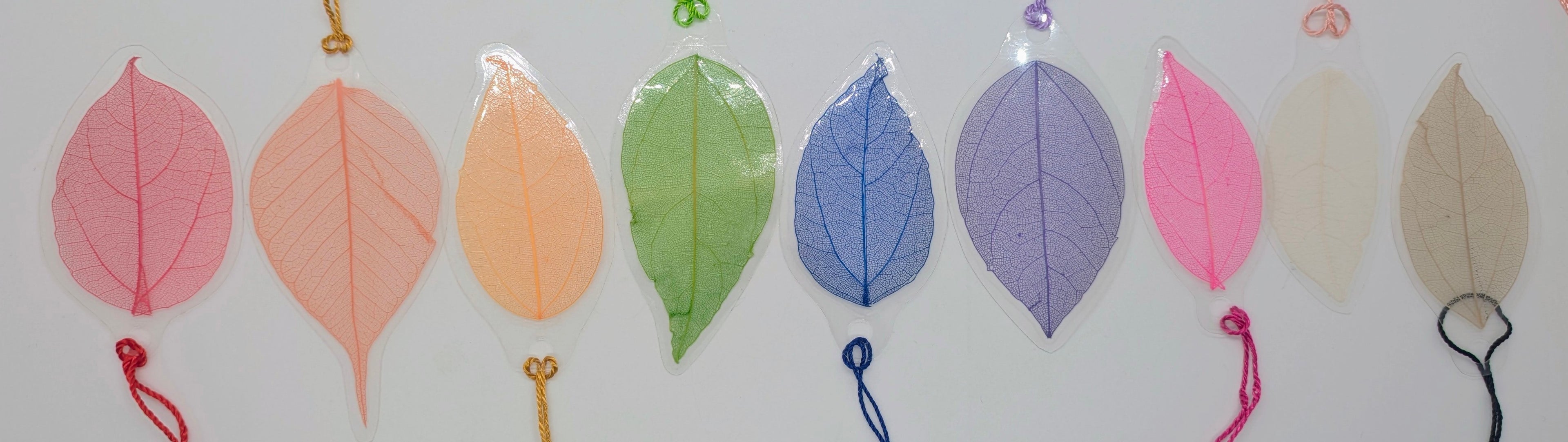 Vein Leaf Bookmarks