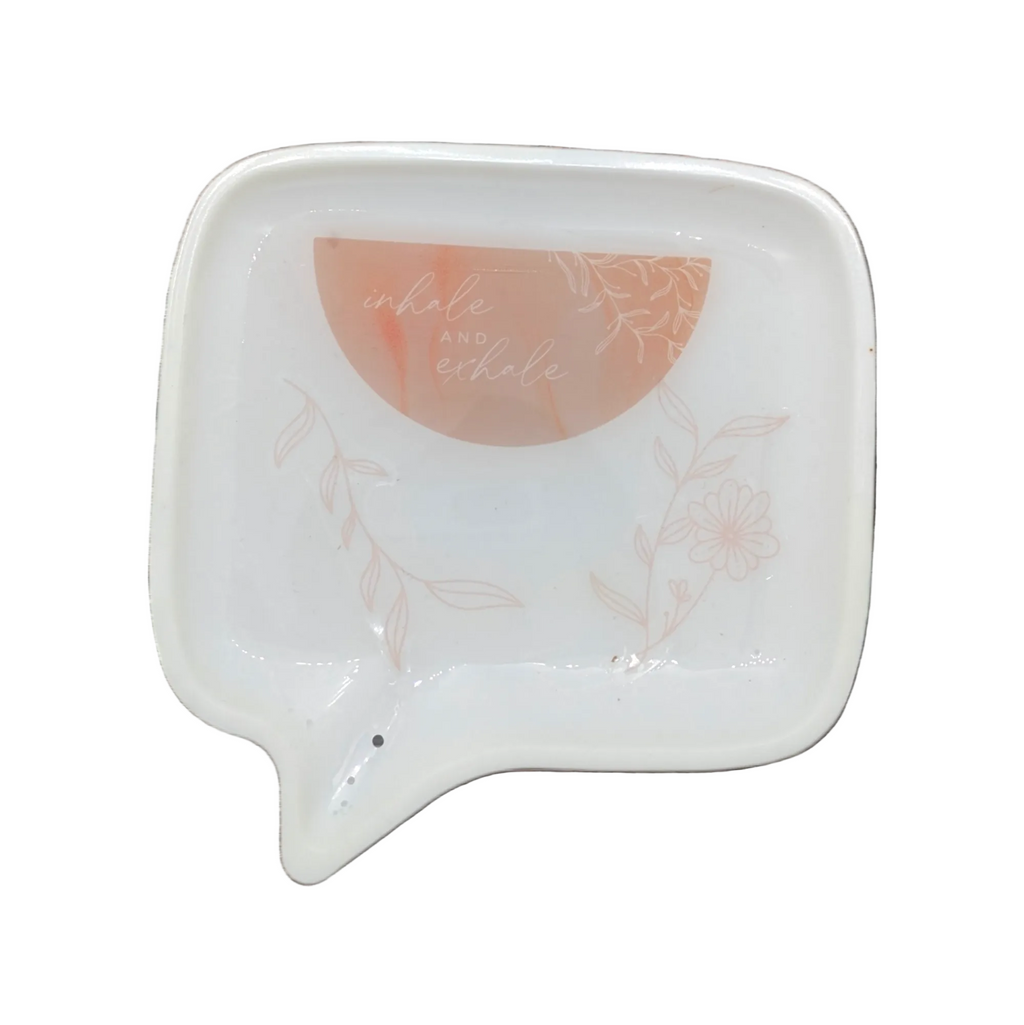 Gentle Message Resin Dish